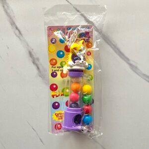 VTG Lisa Frank kittens mini purple gumball dispenser - SIP
